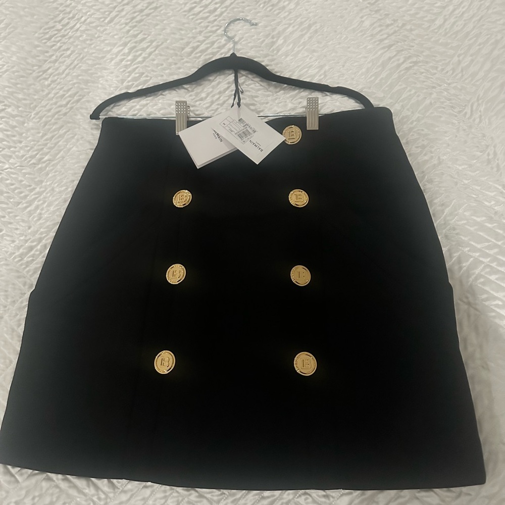 Balmain Button Skirt BNWT